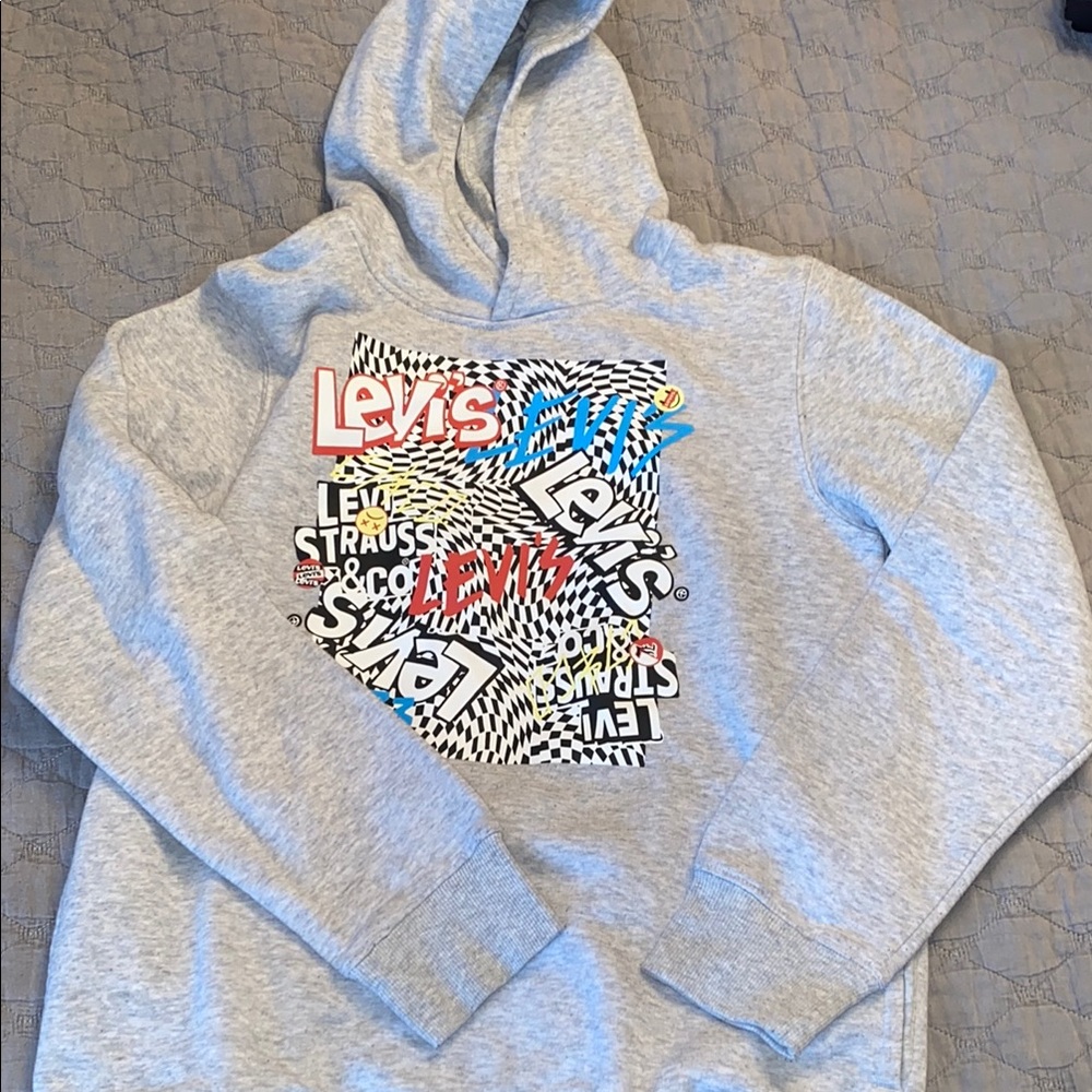 Levi's Gray Graphic Hoody